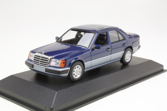 Mercedes 230E (w124) 1991, sininen - Sulje napsauttamalla kuva