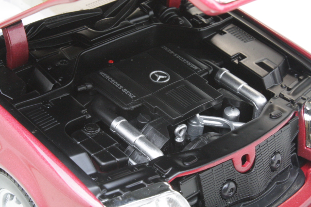 Mercedes S500 1997, red