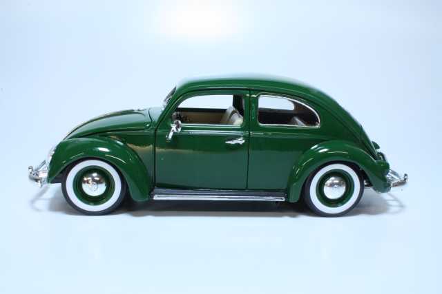 VW Kupla 1955, vihreä - Sulje napsauttamalla kuva