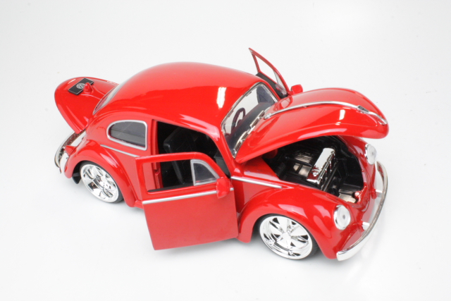 VW Beetle 1959, red