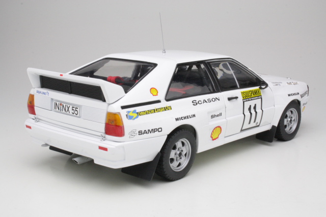 Audi Quattro A2, 7.th 1000 Lakes 1983, L.Lampi, no.11 - Sulje napsauttamalla kuva