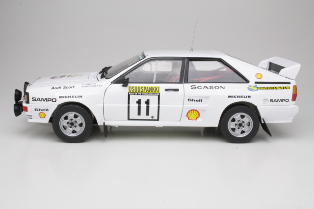 Audi Quattro A2, 7.th 1000 Lakes 1983, L.Lampi, no.11 - Sulje napsauttamalla kuva