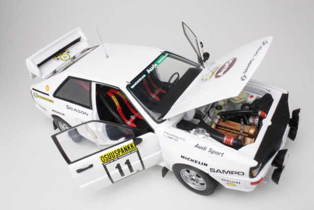 Audi Quattro A2, 7.th 1000 Lakes 1983, L.Lampi, no.11