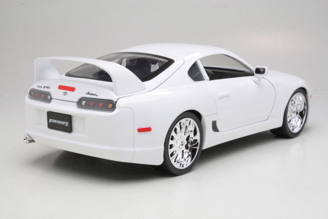 Toyota Supra Mk4 (A80) 1995, white "Fast and Furious"
