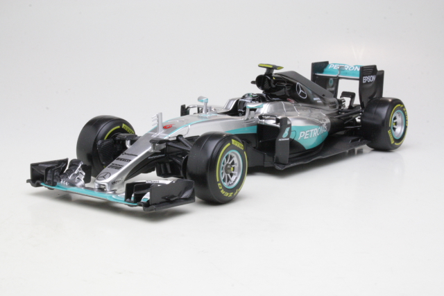 Mercedes AMG W07, F1 2016, N.Rosberg, no.6