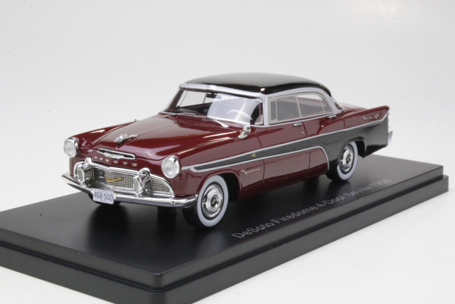 Desoto Firedome 4d Seville 1956, dark red/black