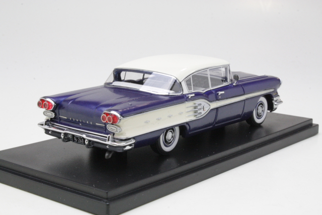 Pontiac Star Chief 4d Sedan 1958, darkblue/white