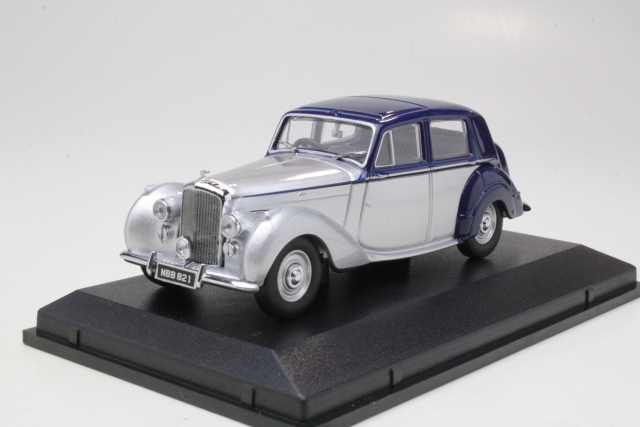 Bentley Mk6, tummansininen/hopea