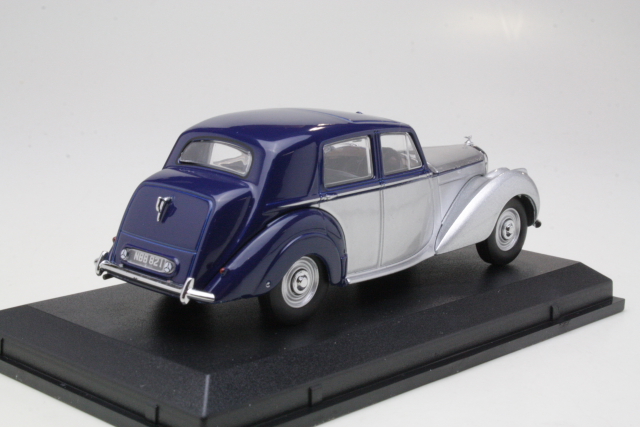 Bentley Mk6, tummansininen/hopea