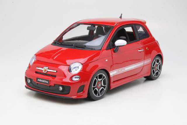 Fiat 500 Abarth, red