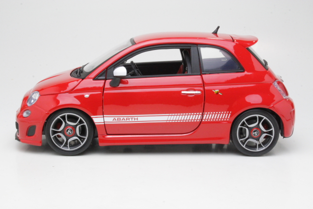 Fiat 500 Abarth, red