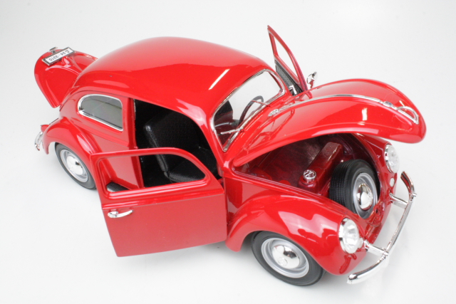 VW Beetle 1955, red - Click Image to Close