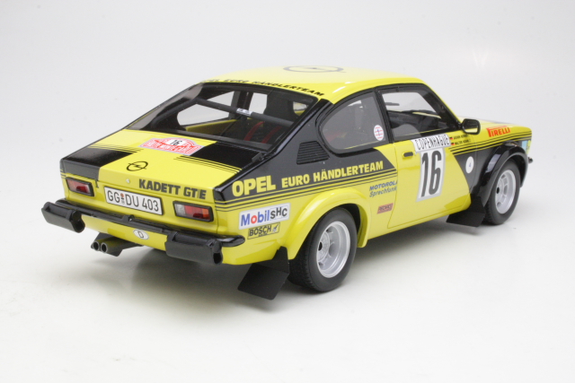 Opel Kadett GTE Gr.4, Monte Carlo 1976, W.Rohrl, no.16