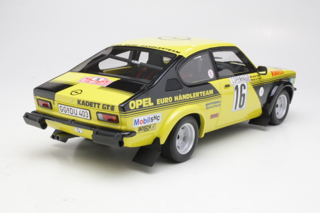 Opel Kadett GTE Gr.4, Monte Carlo 1976, W.Rohrl, no.16 - Sulje napsauttamalla kuva