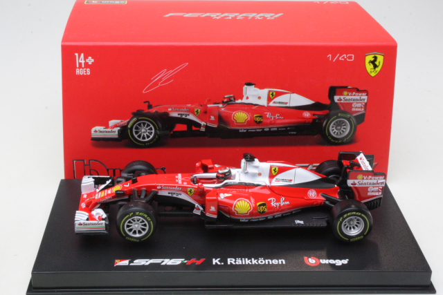 Ferrari SF16-H, F1 2016, K.Raikkonen, no.7 - Click Image to Close