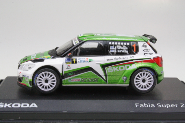 Skoda Fabia S2000, 1st. Islas Canarias 2011, J.Hänninen, no.1