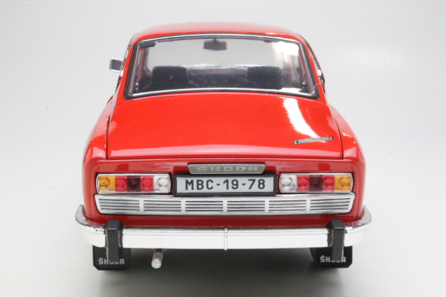 Skoda 110R Coupe 1980, punainen - Sulje napsauttamalla kuva