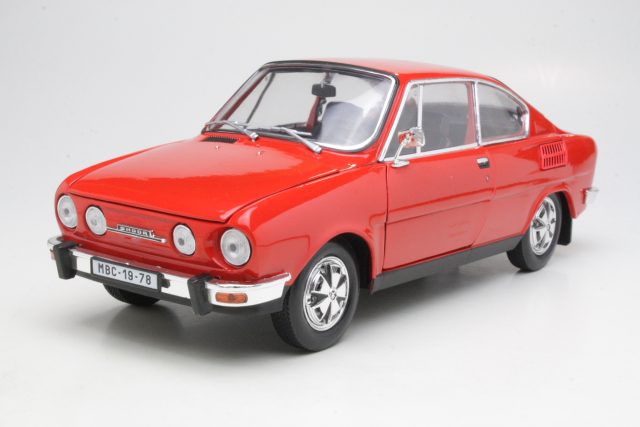 Skoda 110R Coupe 1980, punainen
