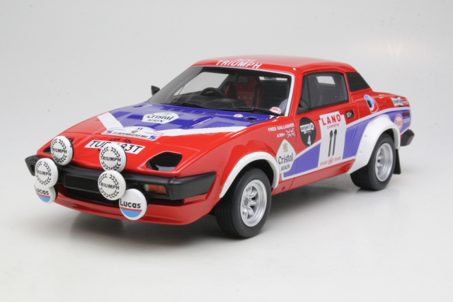 Triumph TR7 V8 Gr.4, 1st. 24 Uren van Ieper 1980, T.Pond, no.11 - Sulje napsauttamalla kuva