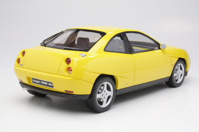 Fiat Coupe Turbo 20V, keltainen - Sulje napsauttamalla kuva