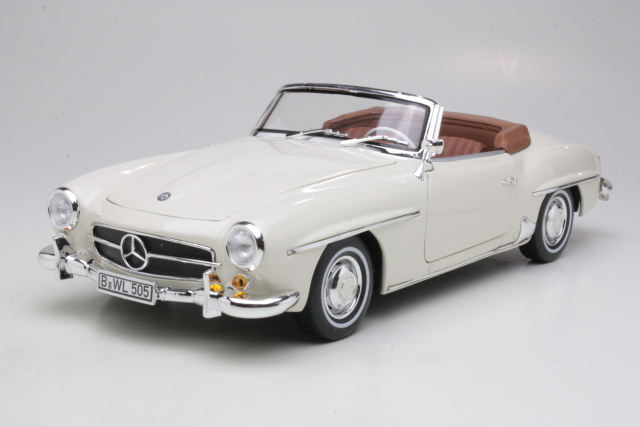 Mercedes 190SL (w121) 1957, ivory