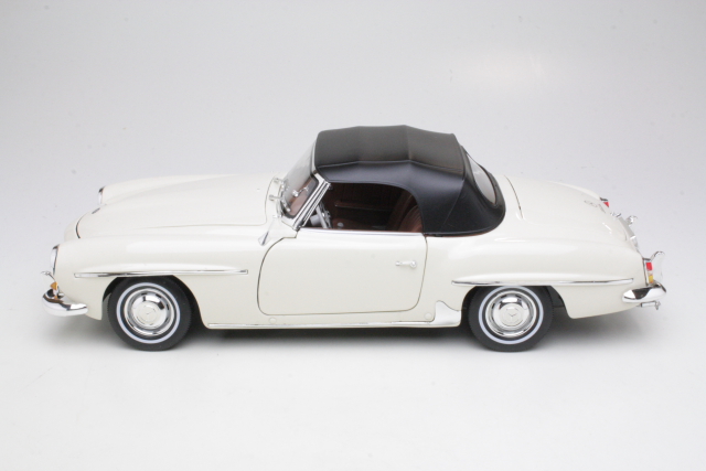 Mercedes 190SL (w121) 1957, ivory - Click Image to Close