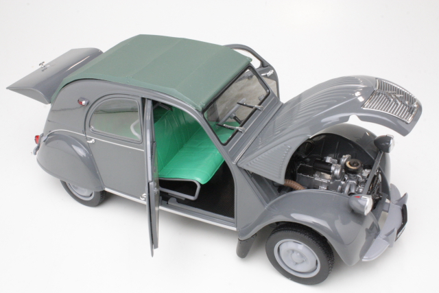Citroen 2CV AZL Malle Bombee 1957, grey
