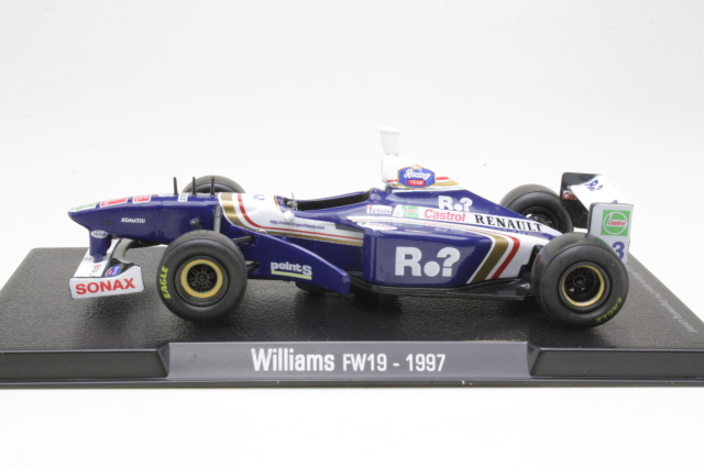 Williams FW19, F1 World Champion 1997, J.Villeneuve, no.3