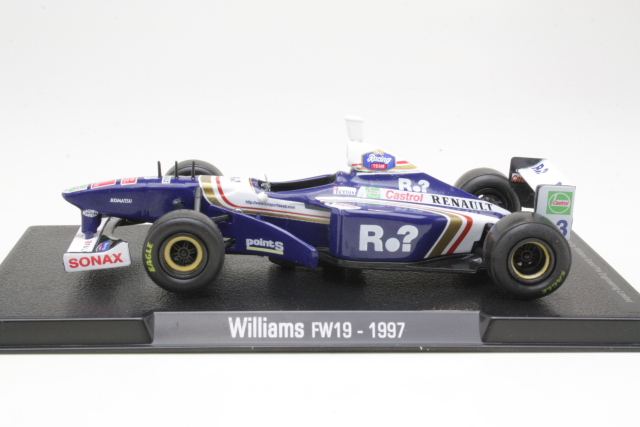 Williams FW19, F1 World Champion 1997, J.Villeneuve, no.3 - Sulje napsauttamalla kuva