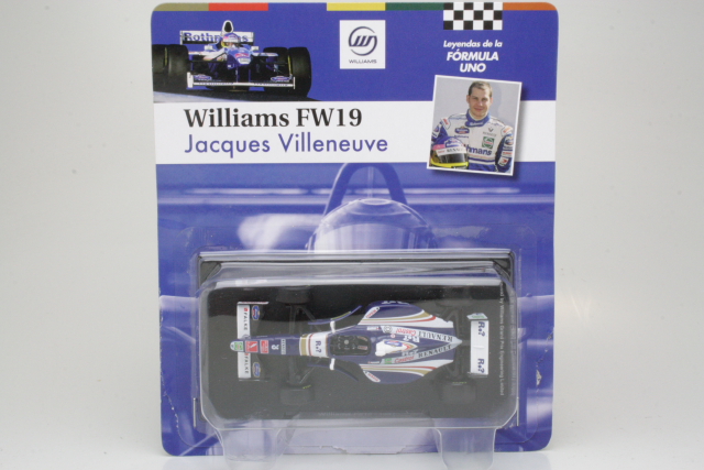 Williams FW19, F1 World Champion 1997, J.Villeneuve, no.3 - Sulje napsauttamalla kuva