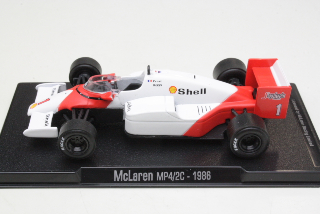 McLaren TAG MP4/2C, F1 World Champion 1986, A.Prost, no.1 - Sulje napsauttamalla kuva