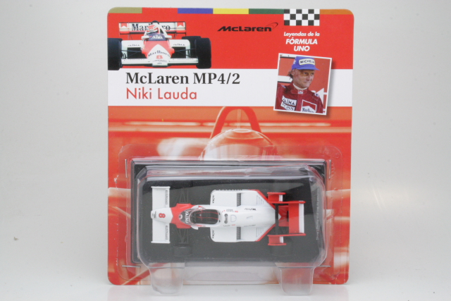 McLaren TAG MP4/2, F1 World Champion 1984, N.Lauda, no.8 - Sulje napsauttamalla kuva