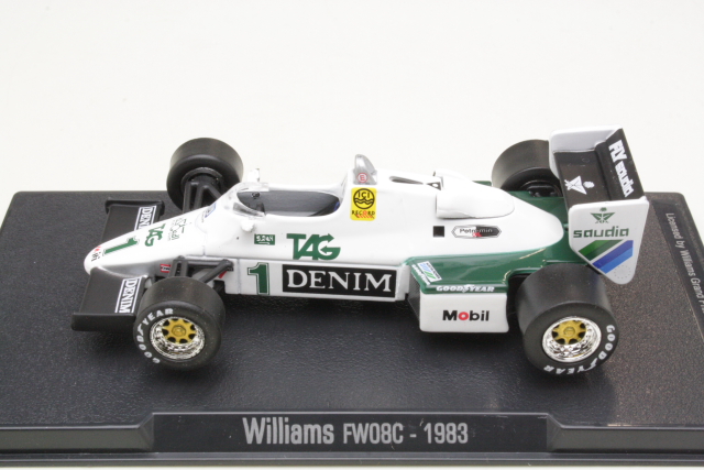 Williams Ford FW08C, F1 1983, K.Rosberg, no.1 - Sulje napsauttamalla kuva
