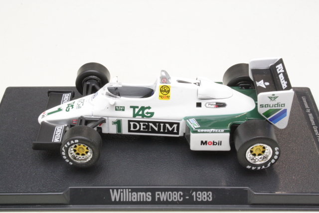 Williams Ford FW08C, F1 1983, K.Rosberg, no.1