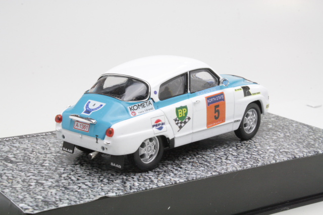 Saab 96 V4, 1st. Finland 1972, S.Lampinen, no.5 - Sulje napsauttamalla kuva