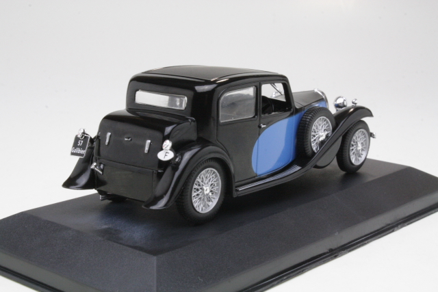 Bugatti 57 Galibier 1934, blue/black