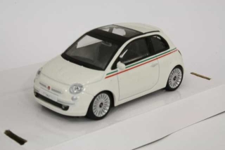 Fiat 500 2007, valkoinen