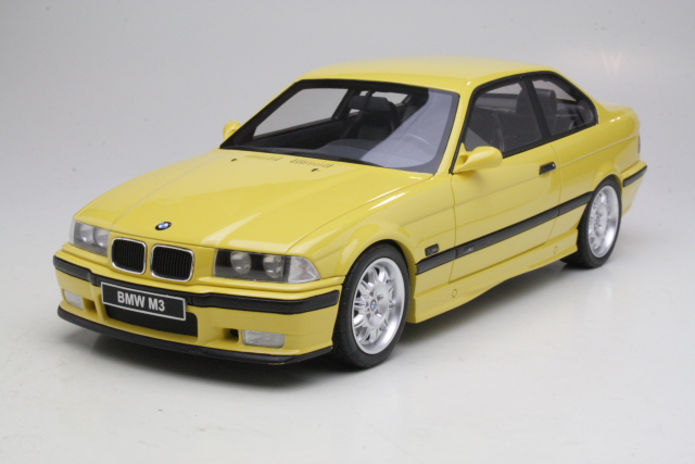 BMW M3 (e36), keltainen - Sulje napsauttamalla kuva