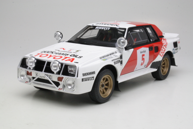 Toyota Celica Twincam Turbo, Safari 1984, B.Waldegård, no.5 - Sulje napsauttamalla kuva