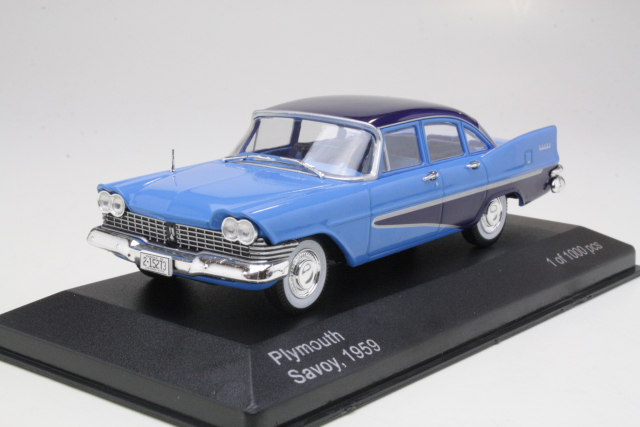 Plymouth Savoy 1959, light blue/dark blue