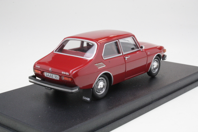 Saab 99 EMS 1976, tummanpunainen