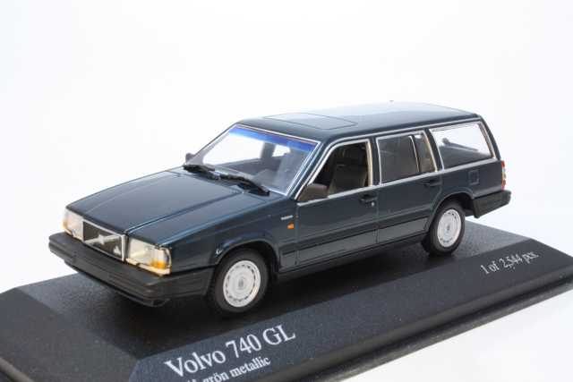 Volvo 740 Break 1986, tummanvihreä