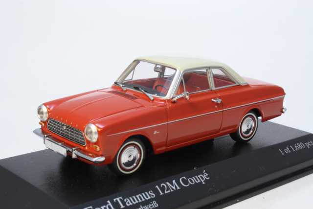 Ford Taunus 12M P4 Coupe 1962, punainen