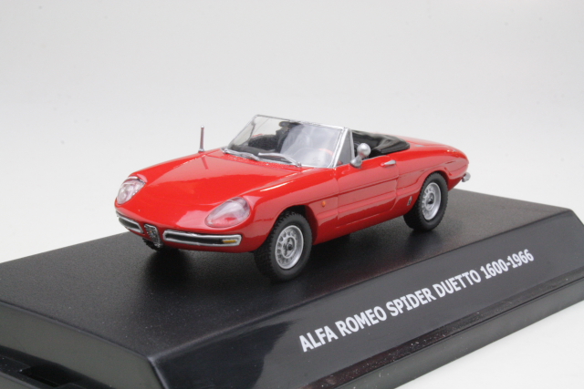 Alfa Romeo Spider Duetto 1600 1966, punainen