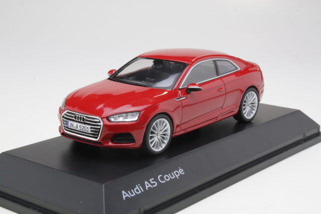 Audi A5 Coupe 2016, red