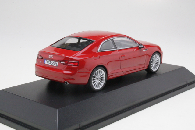 Audi A5 Coupe 2016, red