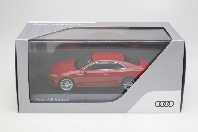 Audi A5 Coupe 2016, punainen - Sulje napsauttamalla kuva