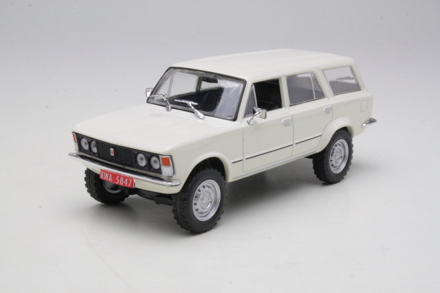 Polski Fiat 125P 4x4 Kombi 1973, white