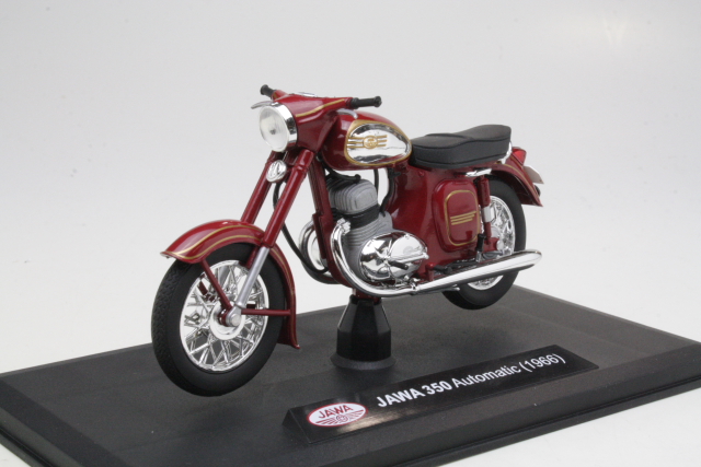 Jawa 350 Automatic 1966, punainen