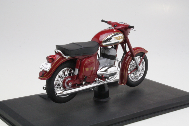 Jawa 350 Automatic 1966, red - Click Image to Close